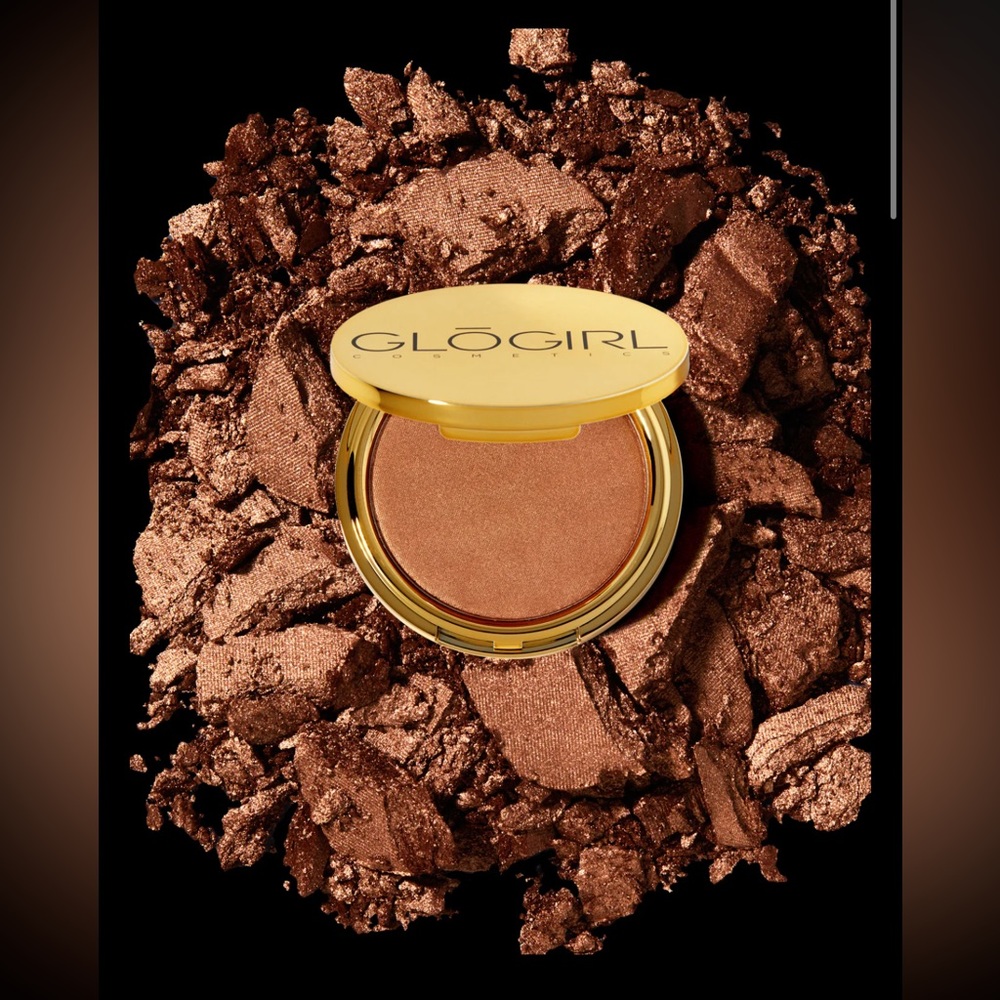 GloGirl Cosmetics Brown Suga Highlighter Deep Copper Shimmer NEW